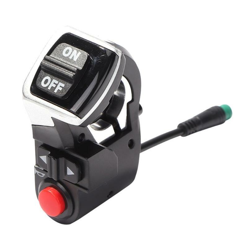 Waterproof Motorcycle Handlebar Headlight Spot Light On Off Switch for Kugoo M4