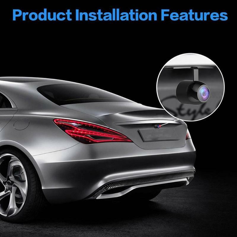 Wide-angle Camera Lens Parking Car Rear View Reverse Backup Cam 12V for RV Truck