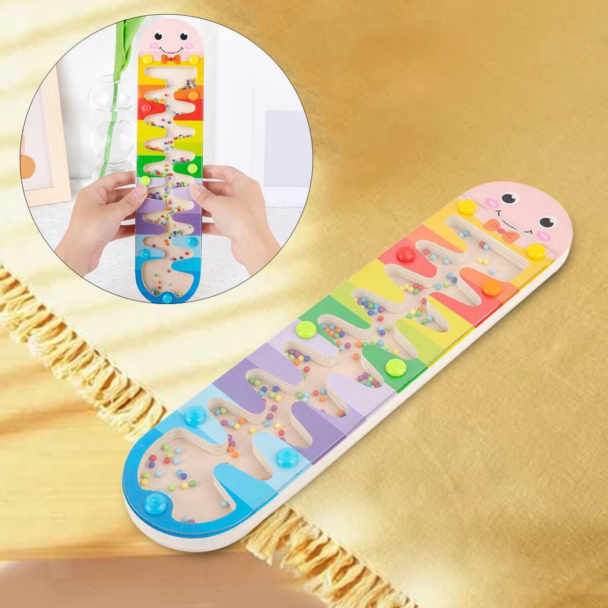 Colorful  Raindrop Musical  Rattle Tube for  and  Babies