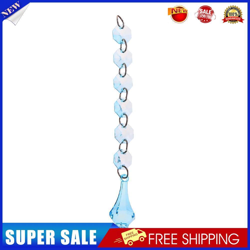 10 X Acrylic Crystal Beads  Garland Chandelier Hanging Wedding Party Decor