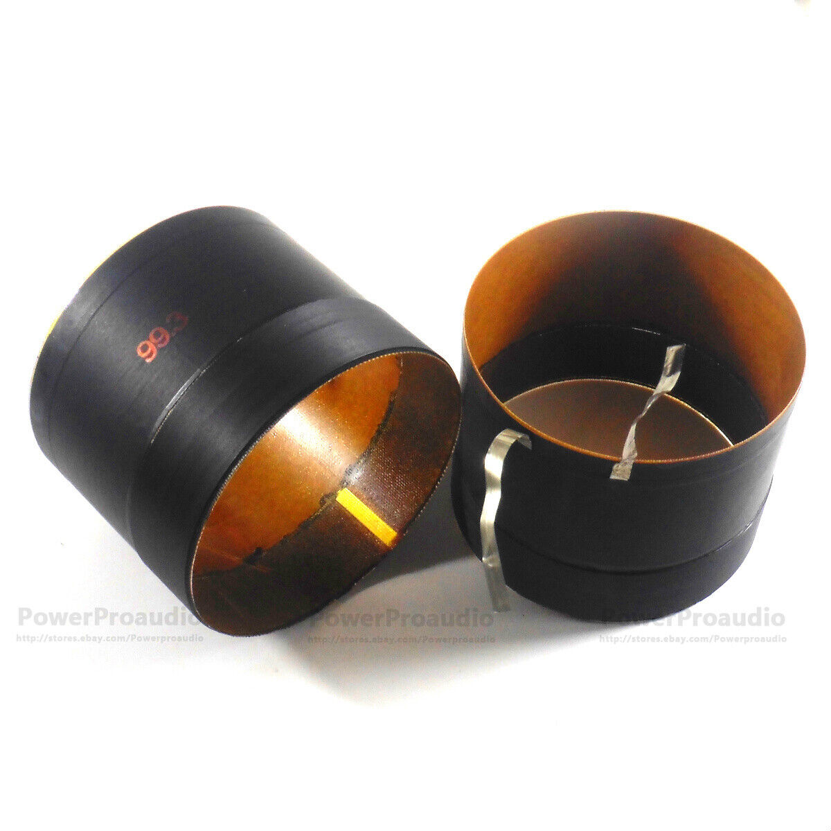 2pcs High Quality voice coil for Paudio C18-650EL Speaker Aluminium Flat Wire VC