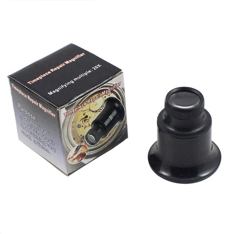 20X Jewelers Eye Loupe Loop Magnifier Magnifying Glass Watchmakers Jewelry Tool