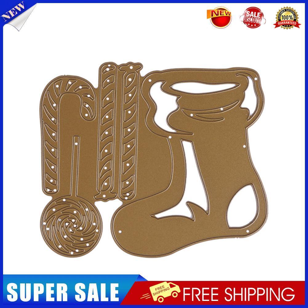 Christmas Stockings Socks DIY Cutting Die Metal Stencil for Scrapbook Craft
