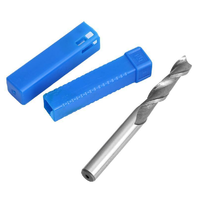 Extra Long 2 Flute HSS & Aluminium End 6mm Mill Cutter CNC Bit Extended New