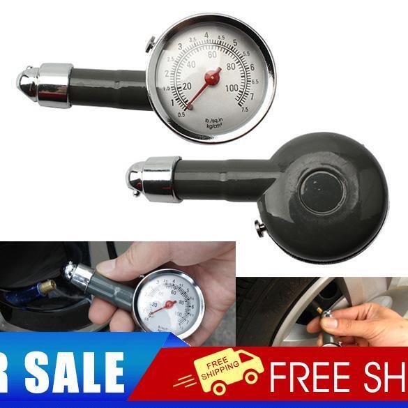 Bike Motor Tyre Air Pressure Gauge Metes Vehicle Tester Monitoring System
