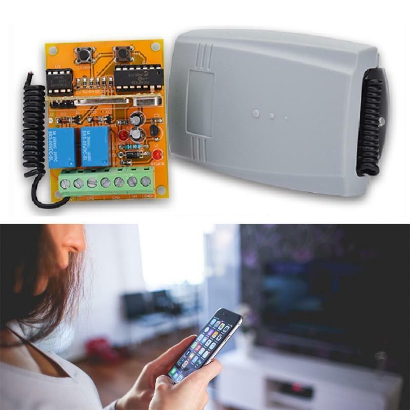 Electronic Door Lock System Kit Keyless With Remote Control For Home Security