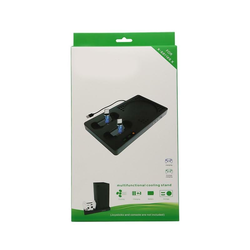 Magnetic 2 in 1 Cooling Base Charging Stand Fan Heat Sink Base For Xbox Series X