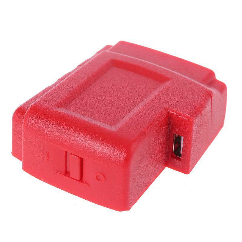 DC 12V USB Ports Battery  Charger Adapter Power Source for Milwaukee 49-24-2371
