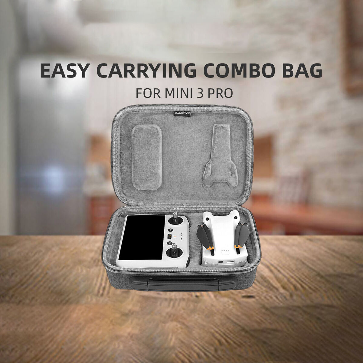 For DJI Mini 3 Pro Drone Storage Bag Carrying Case Remote Controller Battery New