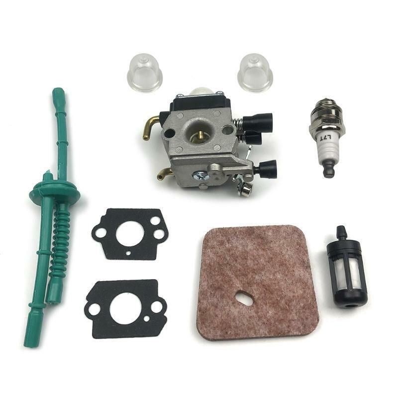 Carburetor Air Filter Fuel Line Spark Plug Kit for FS38 FS45 FS46 FS55 FS55R FS5