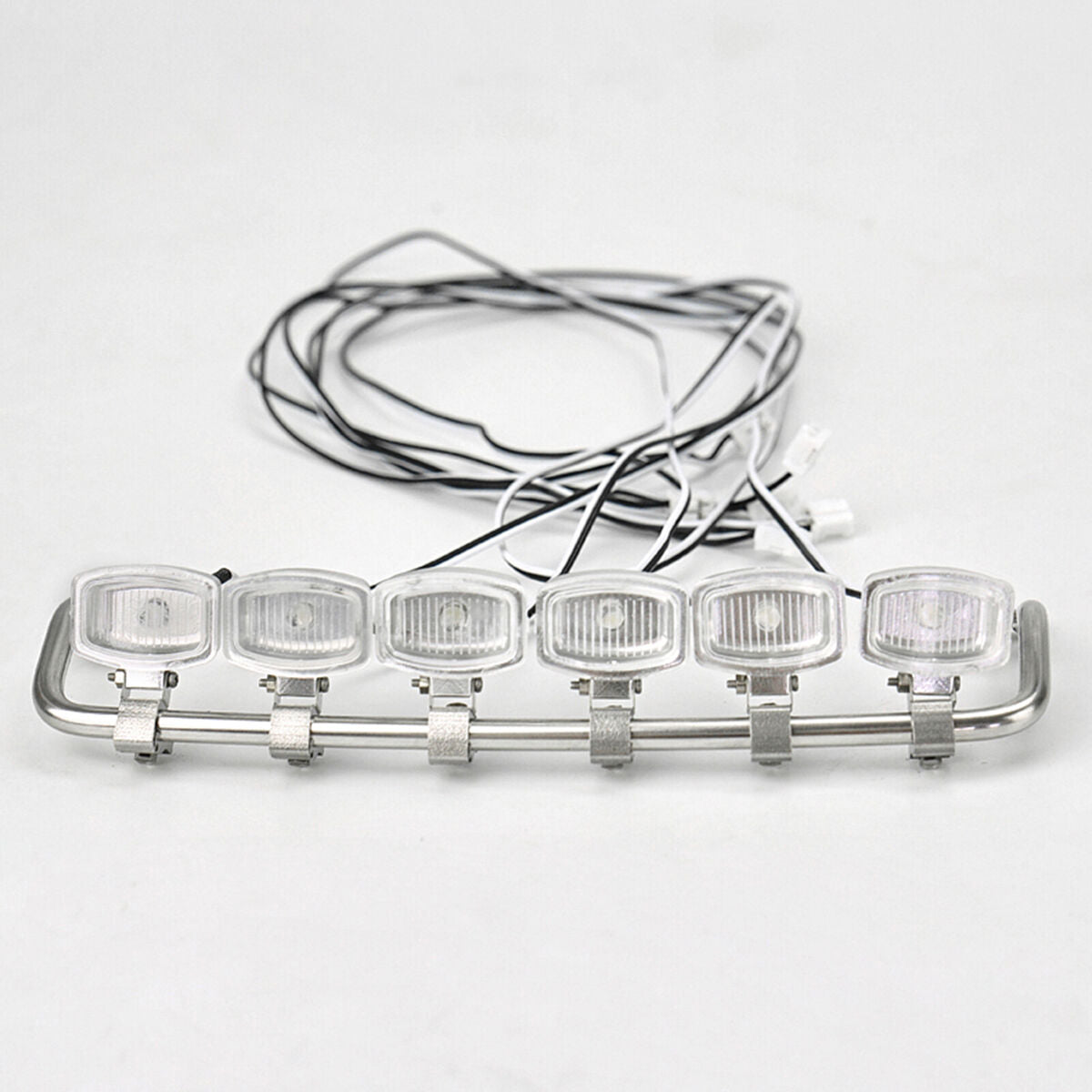 Metal Roof Spotlight LED Lights For 1/14 RC Tamiya Man TGX26.540 Tractor Truck