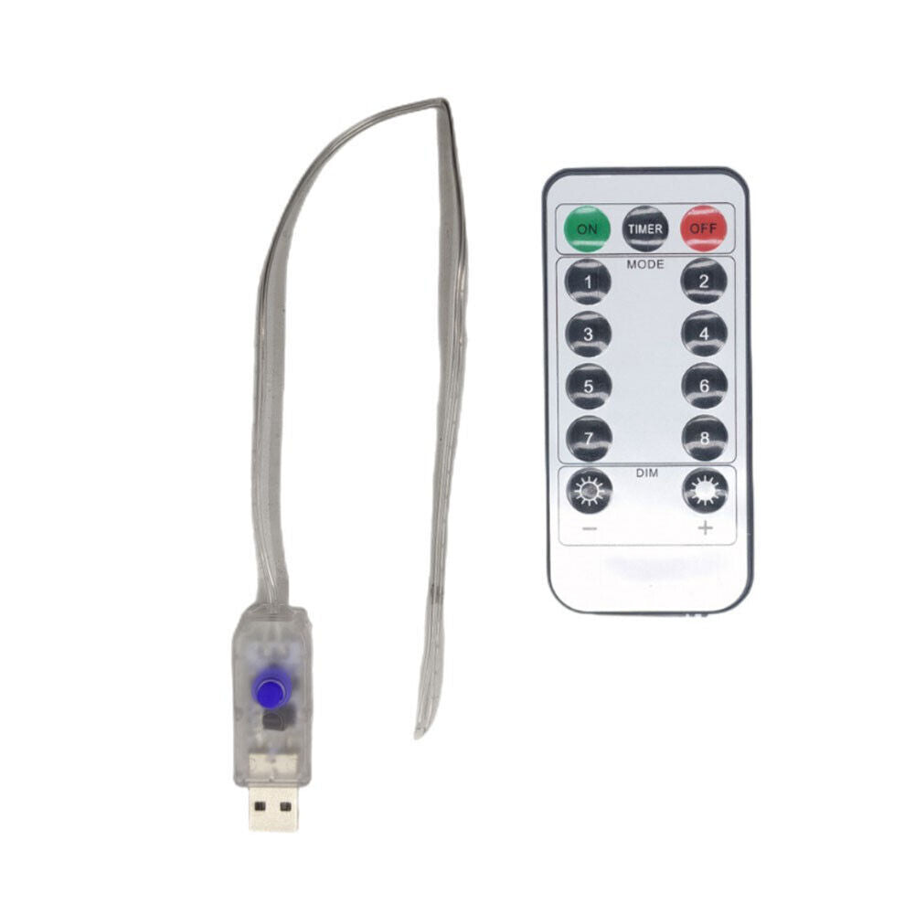 5V USB LED Strips Light Remote Controller Circuit Board Christmas Decor