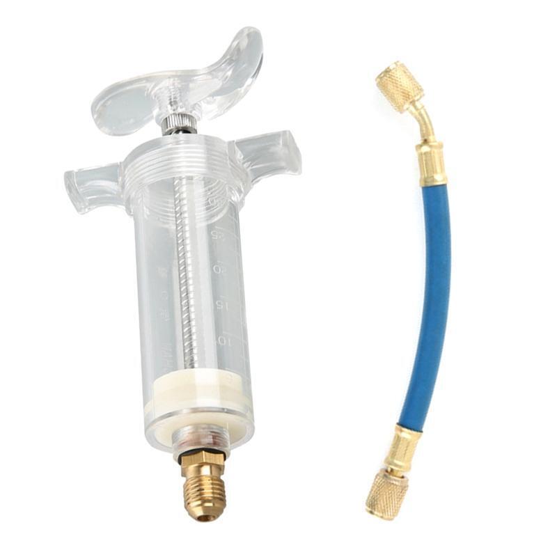 A/C Oil And Dye Injector Car With R-134a Snap Quick Coupler for Fluorescent Dyes