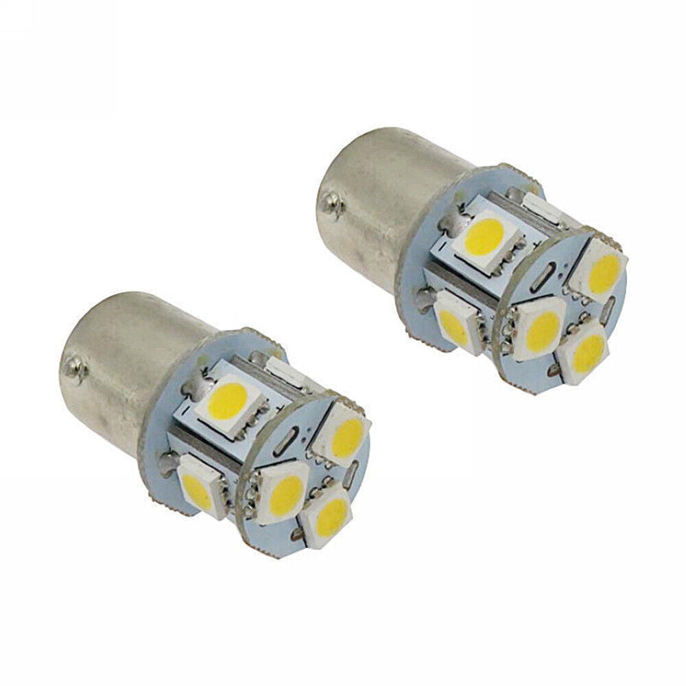 Bright Bulb Lamp Auto Turn Signal BA15S R5W 1156 Car Tail Light 5050 8SMD LED
