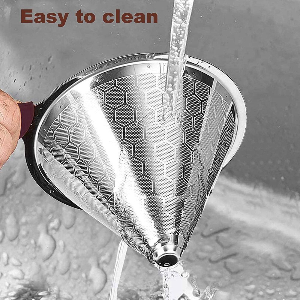 Coffee Filter Reusable Coffee Maker Pour Over Coffee Dripper Slow Drip