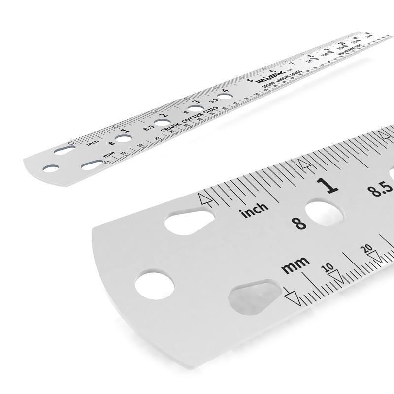 Compact Spoke Ruler Spoke Length Measurer Spoke Size Measurement Tool for Bike