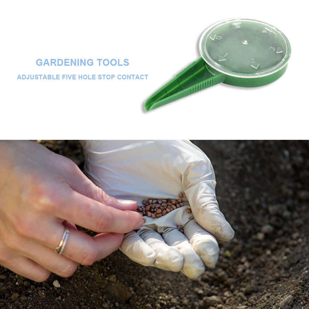 Gardening Plants Dispenser Sower Planter Seed Dial Sower Starter Seeder