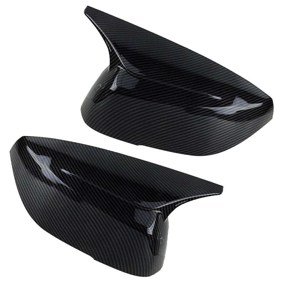 Carbon Fiber Look Side Rearview Mirror Cover Fit For Infiniti Q50 Q70 Q60 QX30