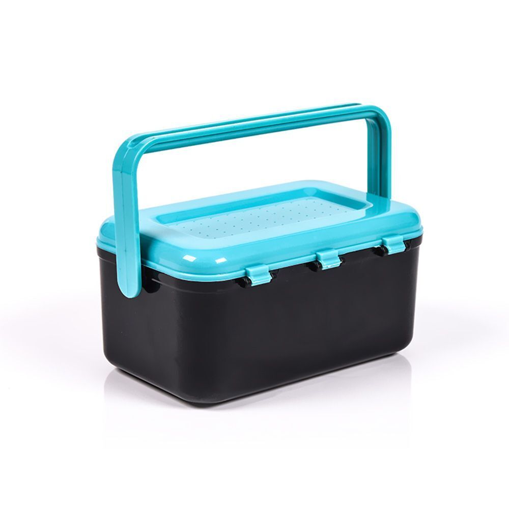 ABS Carp Fishing Tackle Fly Bass Earthworm Lure Red Worm Boxs Live Bait Box