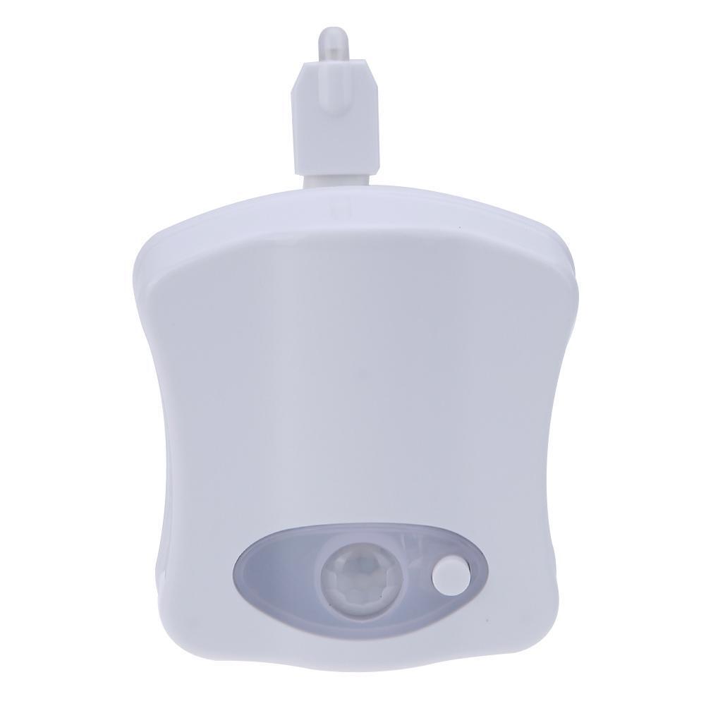 16 Colors LED Toilet Night Light Body Motion Activated Toilet Light