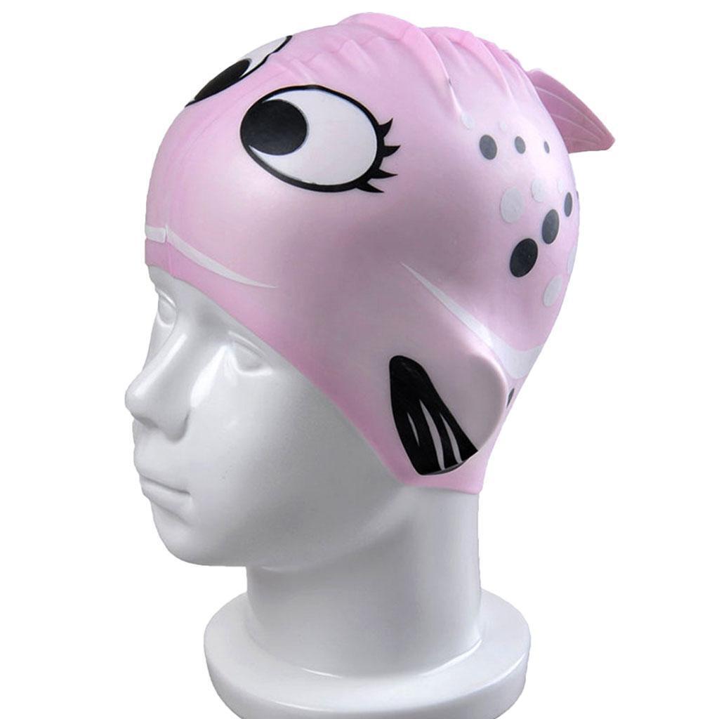 Waterproof Silicone Swimming  for Children - , as described Bobofish Pink