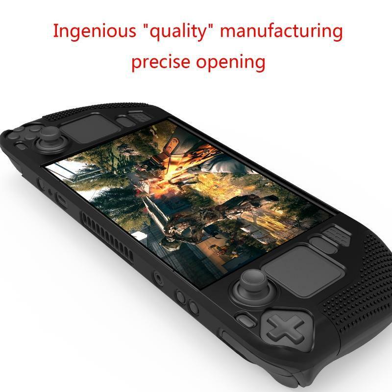 Soft Silicone Gel Protective Skin Case Cover for Steam Deck Game Controller