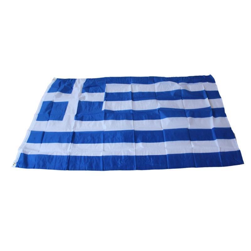 90×150cm Greek Flag Activity Festival Parade Banner Home Decoration Greece Flags