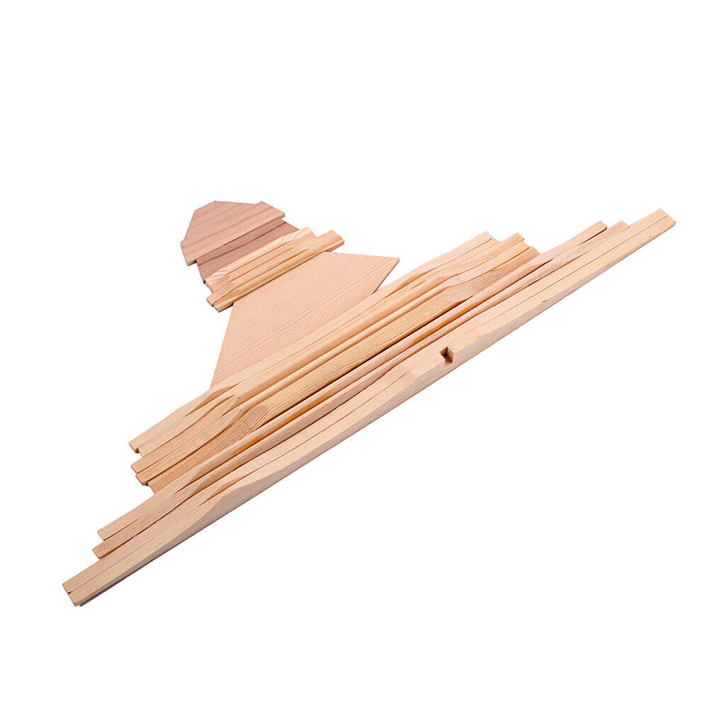 17pcs Spruce Brace  Kit for 41''Acoustic/Folk Guitar Luthier DIY Part #1