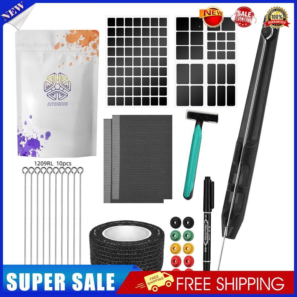 Tattoo Stick Poke Kit Hand Pen Needles Cushion DIY Body Art Supplies (9RL)