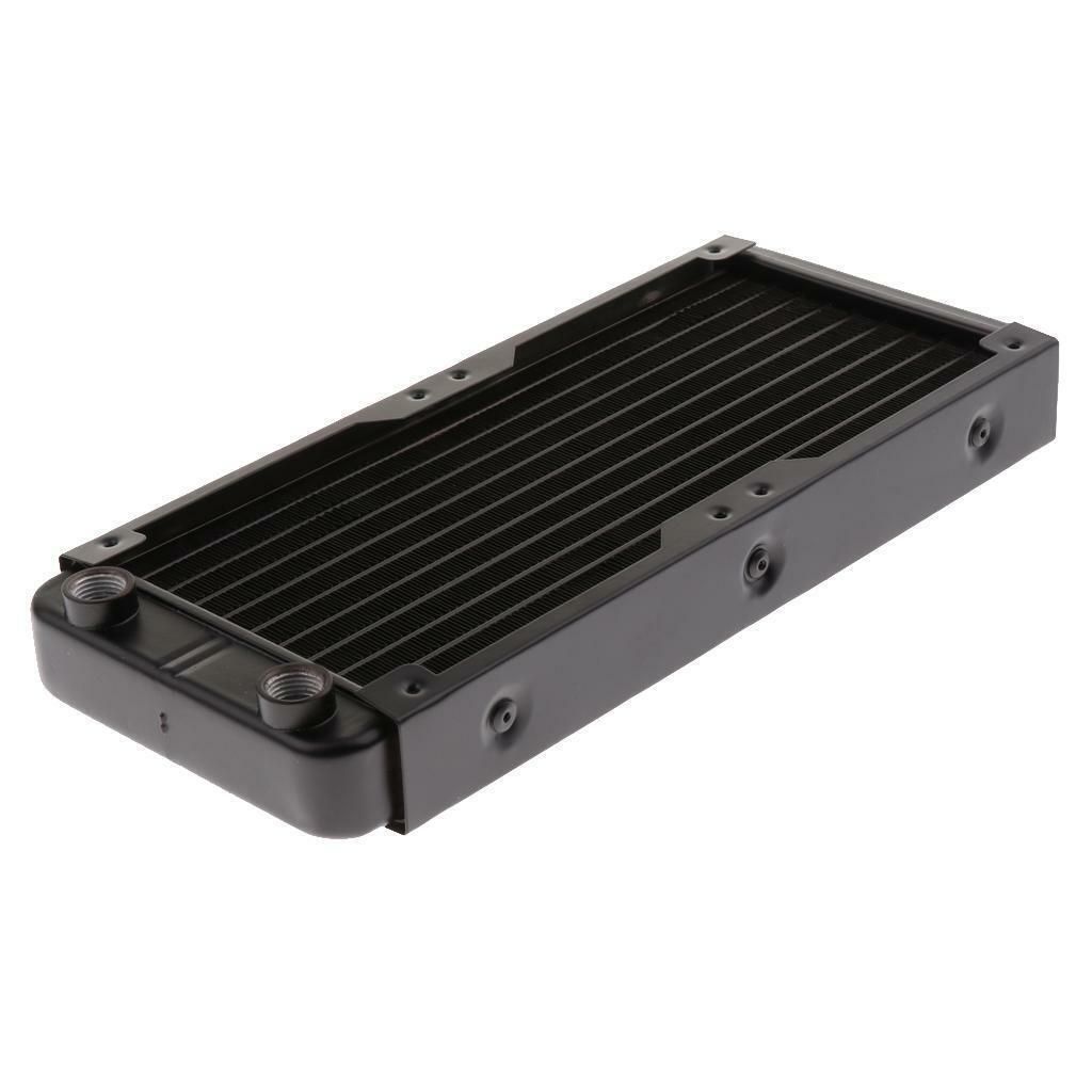 Water Cooling Radiator Heat Sink Computer Aluminum 240mm for CPU Water 12V
