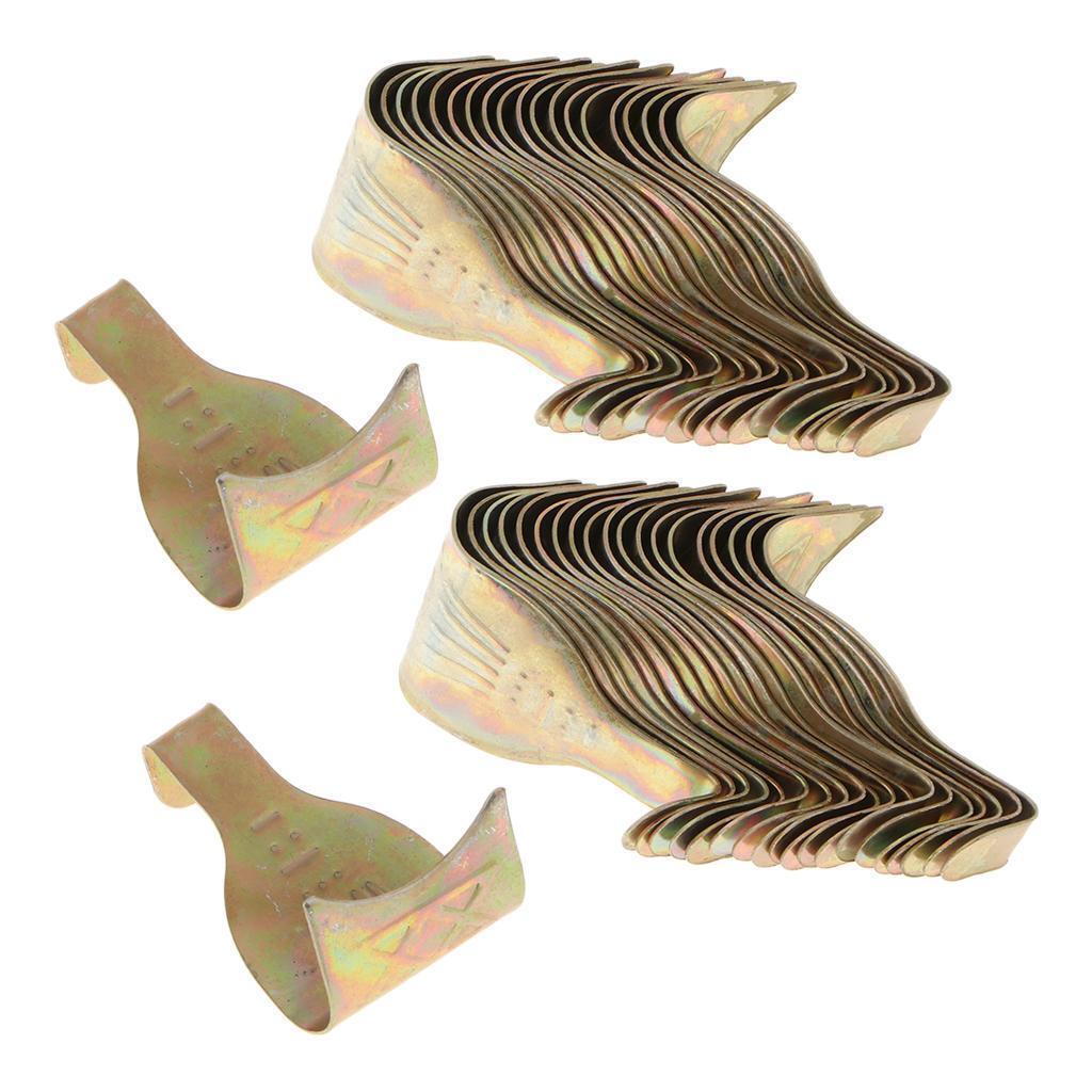 40 Pack Hanger Oil Painting Picture Frame Hook Hanging 1.3x2.4 Inches