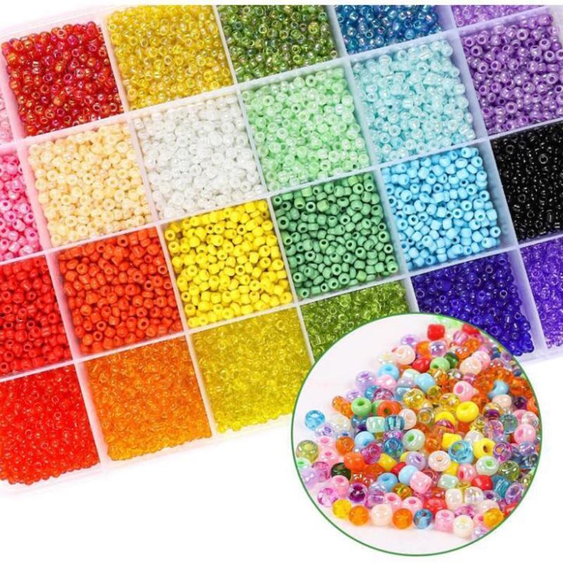 Bracelets Craft and Art Glass Alphabet Letter Bead for DIY Arts and Crafts Gift