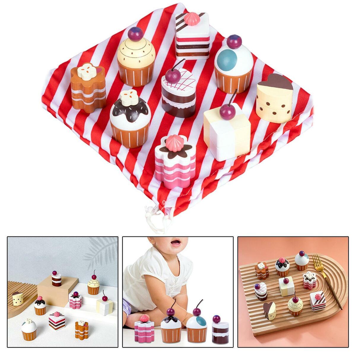 9 Pieces  Simulation Food  Accessories for Interactive Gifts