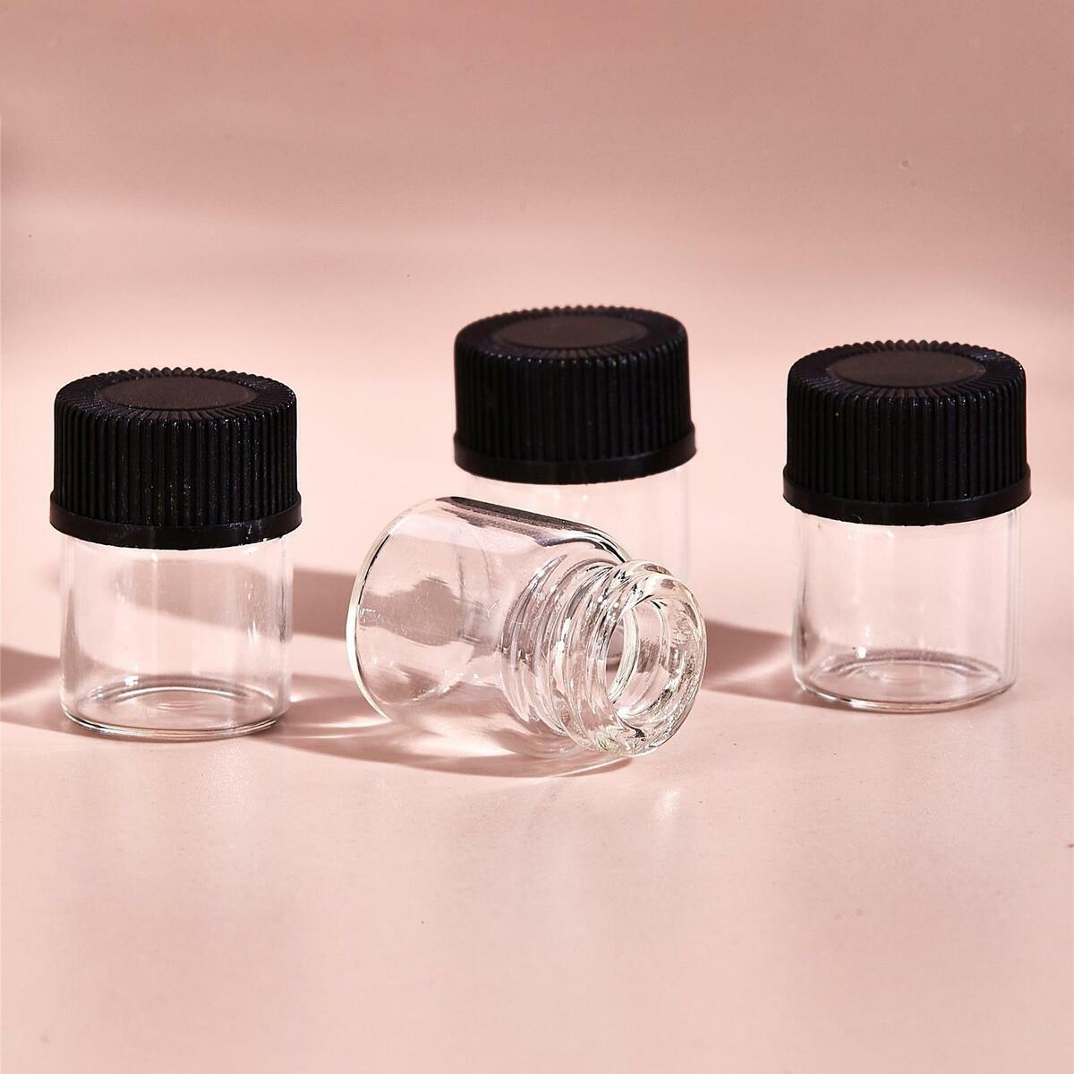 100 Pieces  Oil Bottles Tiny Refillable  Diffuser Travel