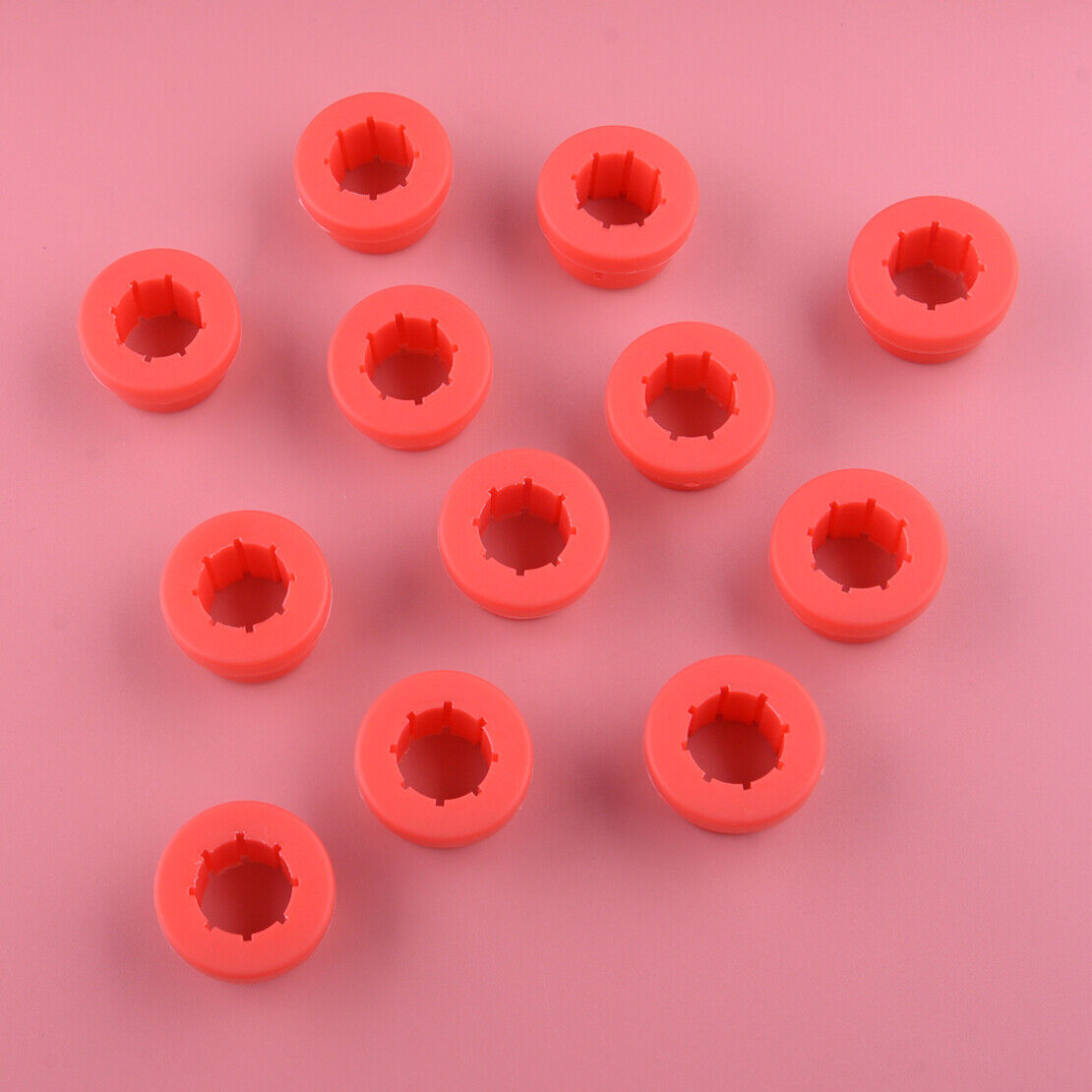 12PC REPLACEMENT RED BUSHINGS FIT FOR SKUNK 2 LOWER CONTROL ARM REAR CAMBER KIT
