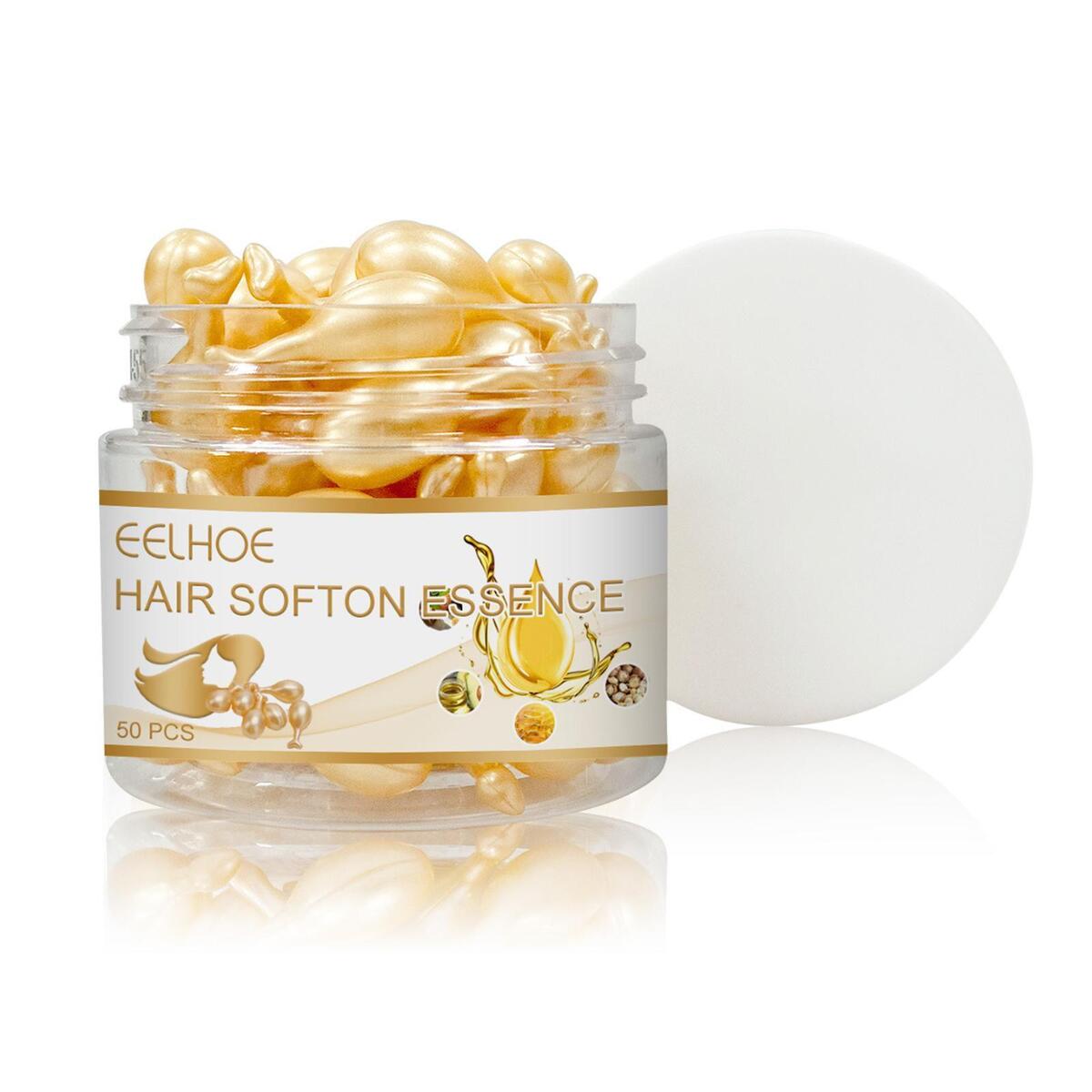 Hair Oil Capsules After Dyeing Anti Loss Anti Frizz Vitamins Complex Oil
