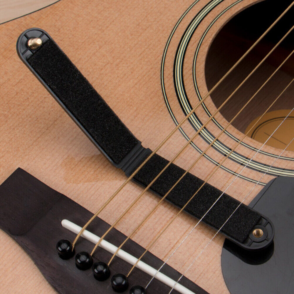 Professional Guitar Silencer Mute Pad for Folk Acoustic Practice Muffler