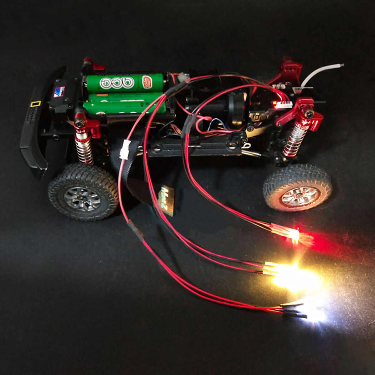 LED Light Set Foggy Signal Light Lamp Parts For Kyosho Mini-Z Jimny 4X4 RC Car