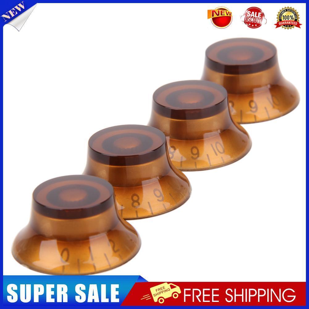 4pcs Acrylic Speed Knobs Volume Tone Control for LP SG Electric Guitar