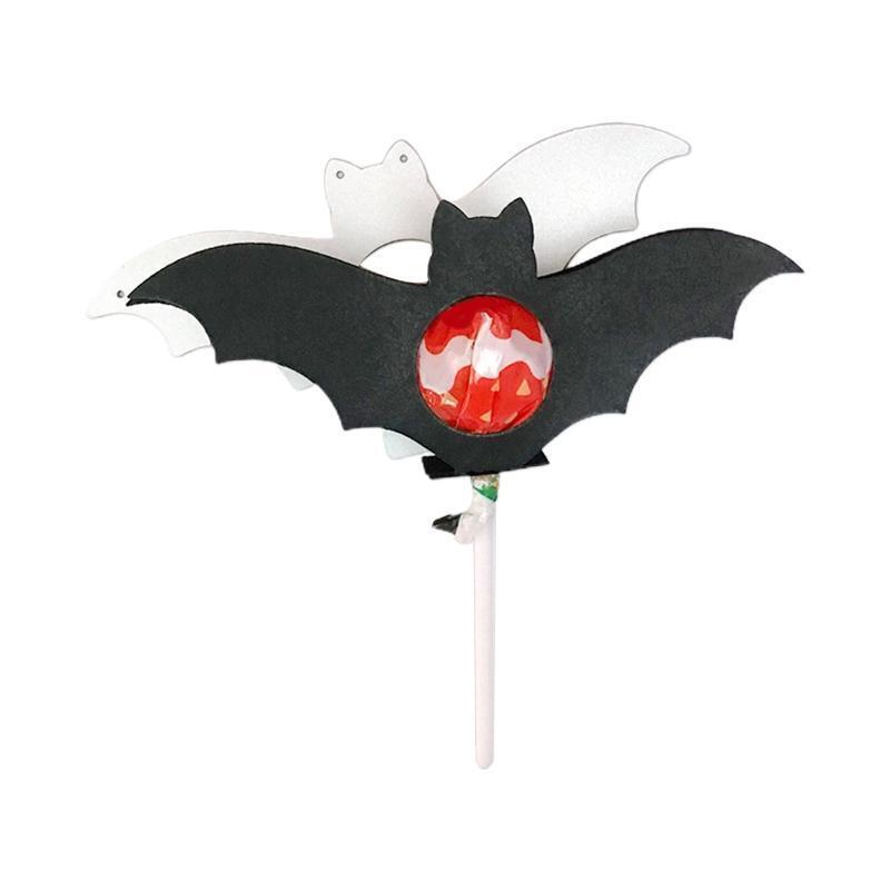 Halloween Bat Lollipop Holder Cutting Dies Photo Album Decoration Accessories