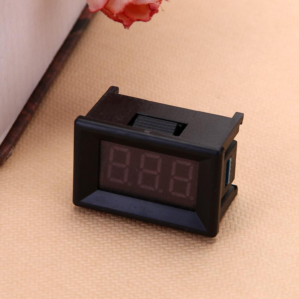 Mini 0.36in DC 2.4V-30V 2-Wire LED Digital Display Panel Battery Voltmeter