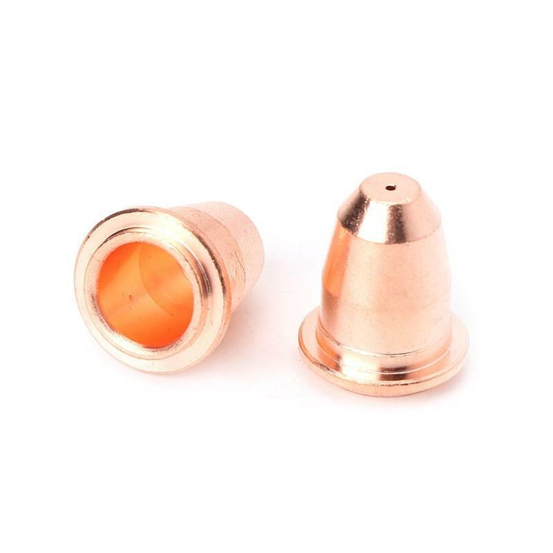 10Pcs/Set S45 Consumables Kit Electrode 0.8mm Nozzle Tip For Plasma Cutter Torch
