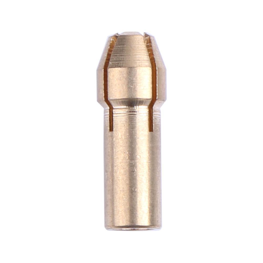 10pcs Mini Brass Copper Collets Chucks for Twist Drill Motor Shaft Grinder