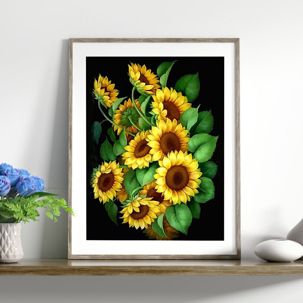 Diamond Painting 5D DIY sunflower Full Square Diamond Mosaic Art(ZQF8063)