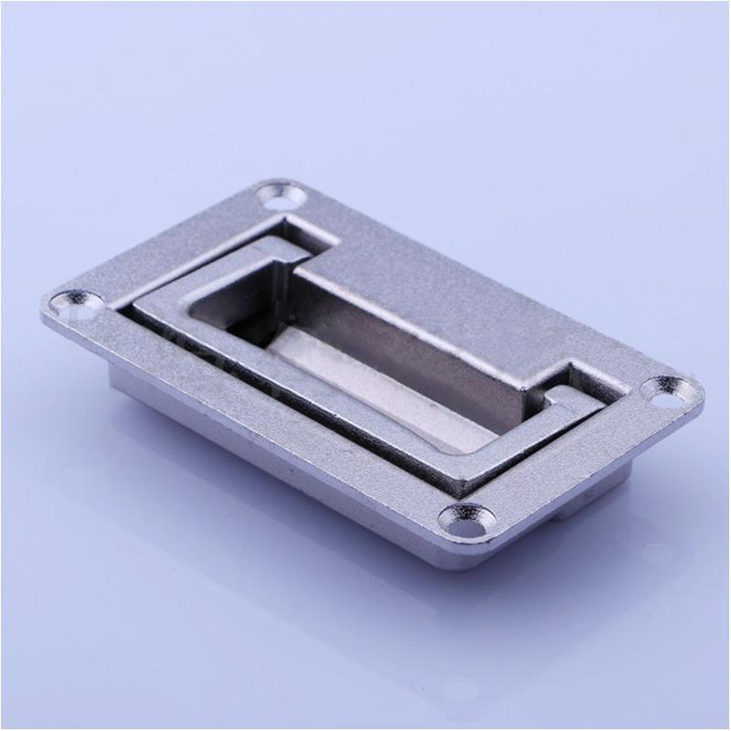 Toolbox Folding Metal Pulls Zinc Alloy Recessed Handle Metal Cabinet Handles