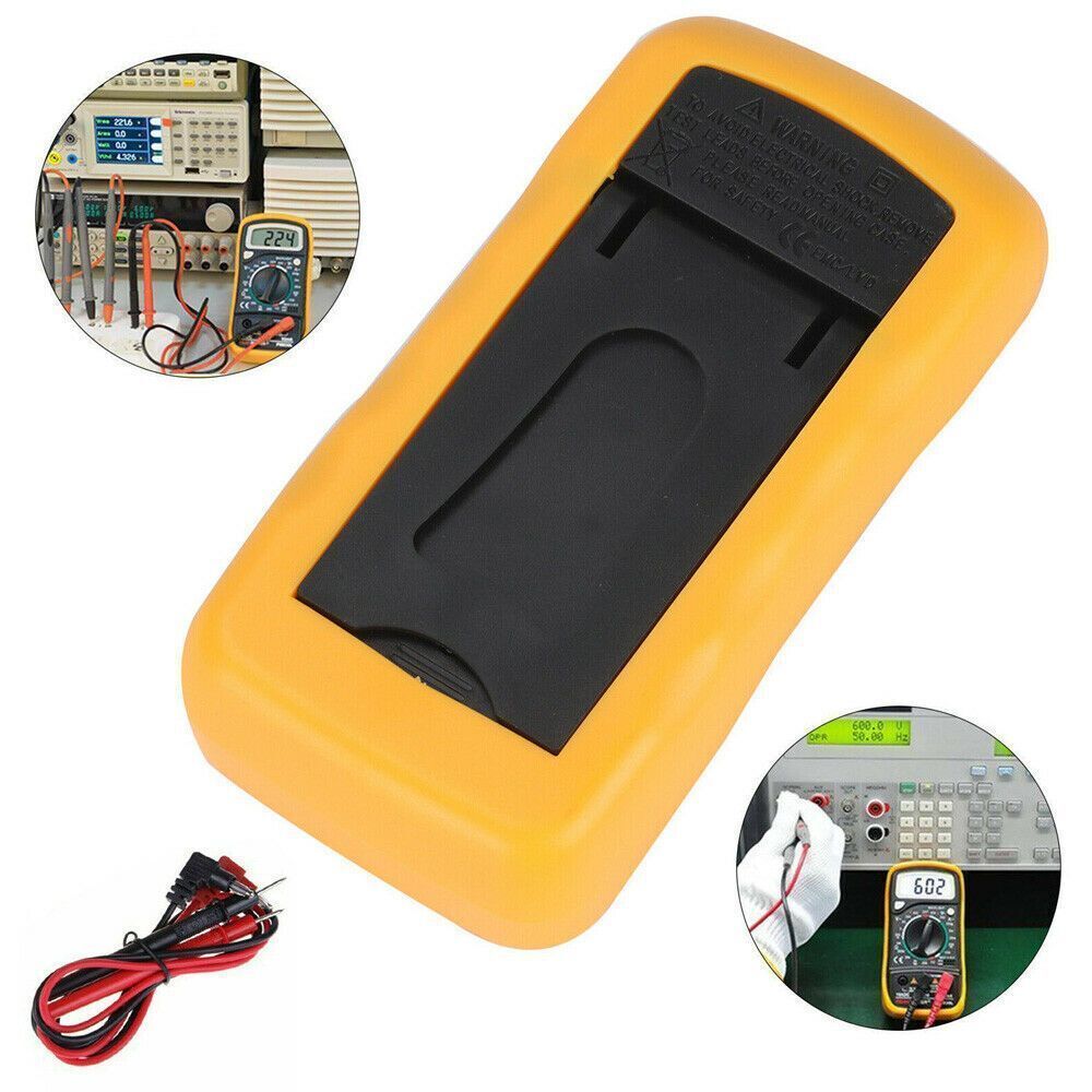 XL830L LCD Digital Multimeter Current Circuit Tester Buzzer Voltmeter Ammeter
