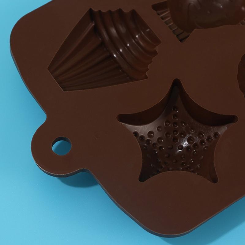 Marine Life Series Chocolate Moulds DIY Silicone Material Moulds Fondant Molds