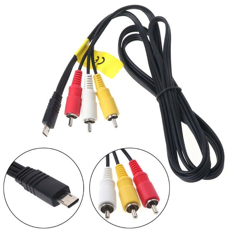 AV Cable VMC-15MR2 RCA Terminal Cord for Sony Handycam Camcorder Digital Camera
