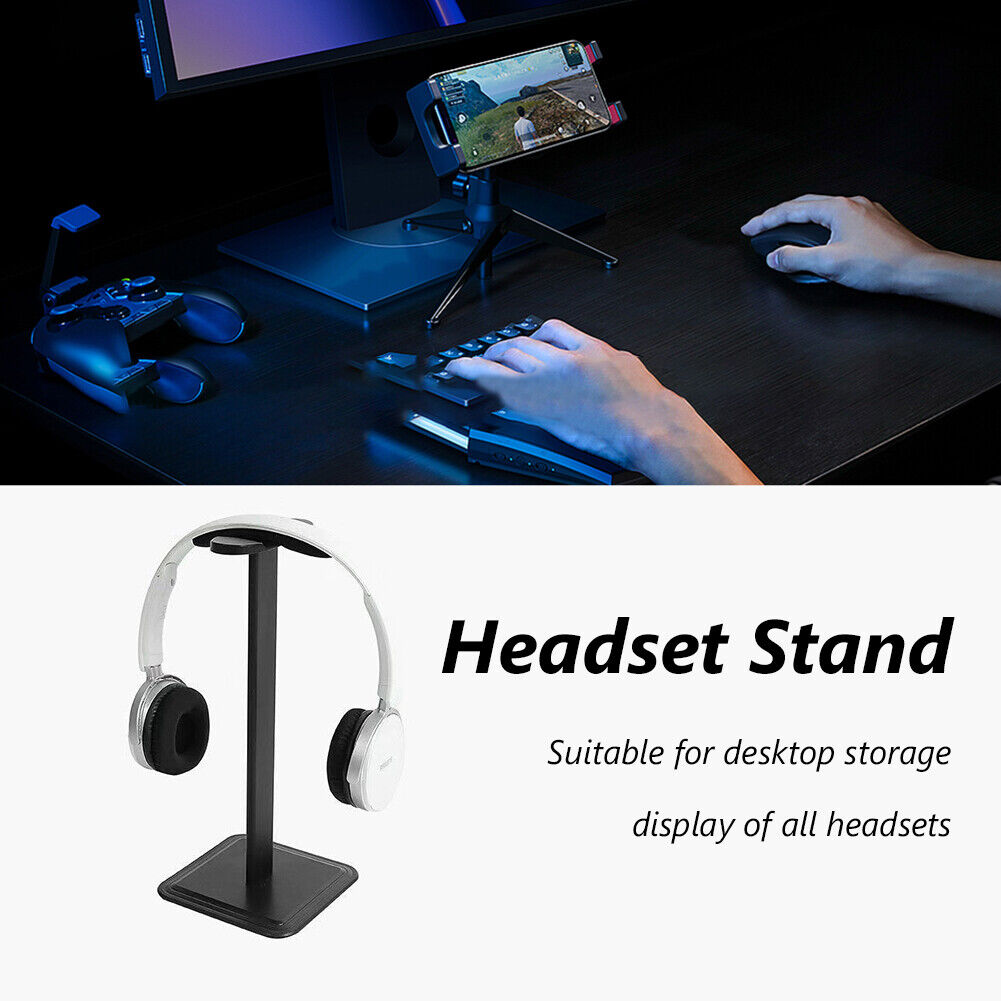 M2 Headphone Stand Gaming Headset Holder for All Over-Ear On-Ear Headphones