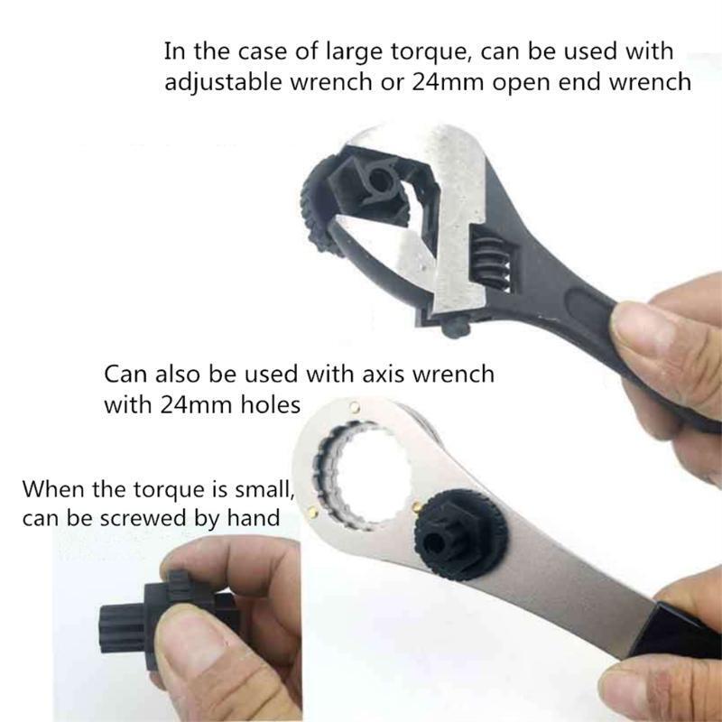 Premium POM Bicycle Crank Remove & Install Tool For Mtb Road Bike